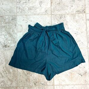 Wild Fable Green Teal Corduroy Shorts